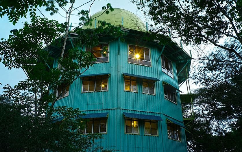 une aventure sensorielle luxueuse autour de l air dans notre hotel acroche a la cime des arbres